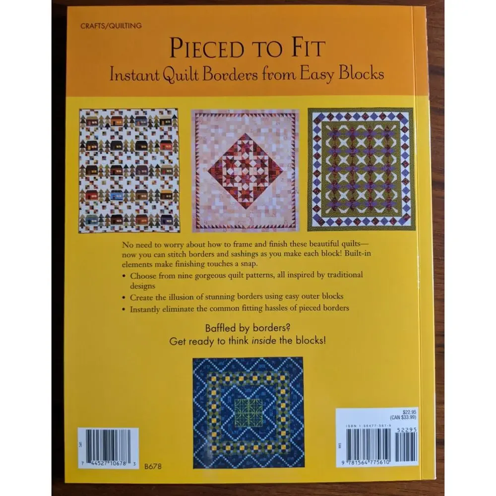 Pieced to Fit Quilting Book
